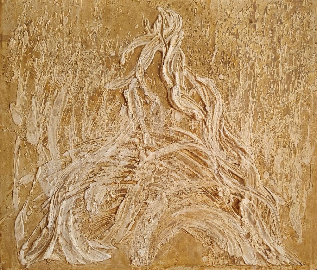 Abstract artwork by contemporary artist Bela Aleksandra