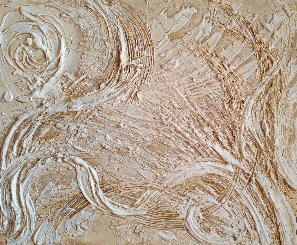 Abstract artwork by contemporary artist Bela Aleksandra