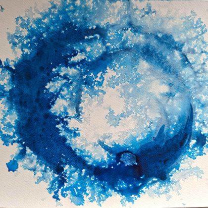 Fluid painting by BelA ALeksandra, Place of Return 5